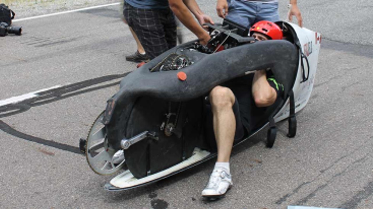 İnsan Gücüyle Çalışan Bisiklet Dünyanın En Hızlısı Oldu