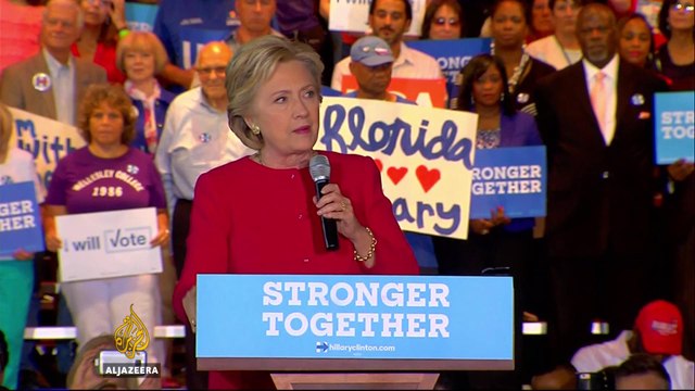 US election 2016: Hillary Clinton appeals to Florida voters