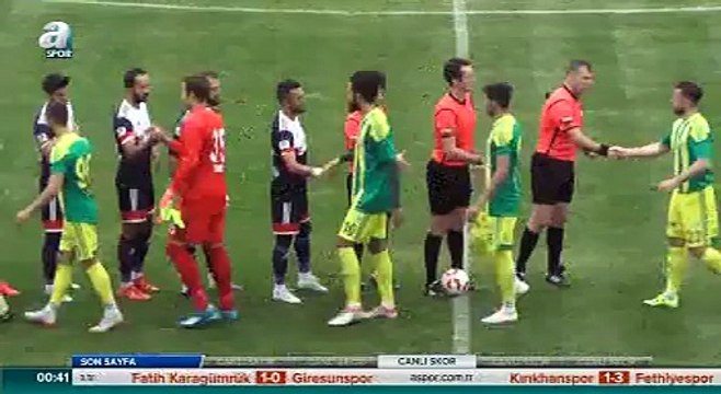 21.09.2016 - 2016-2017 Turkish Cup 2nd Qualifying Round Zonguldak Kömürspor 1-2 Şanlıurfaspor