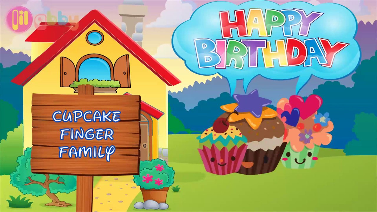 CUPCAKE Nursery Rhymes for Children! - Cupcake Finger Family Song - Lil Abby - YouTube