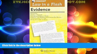 Big Deals  Law in A Flash: Evidence  Full Read Best Seller