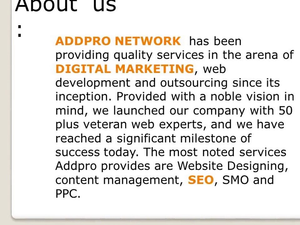 One of the Best SEO Company in Bangalore - Addnetit