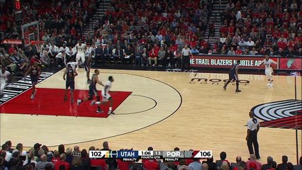 Le shoot à trois-points clutch de Damian Lillard