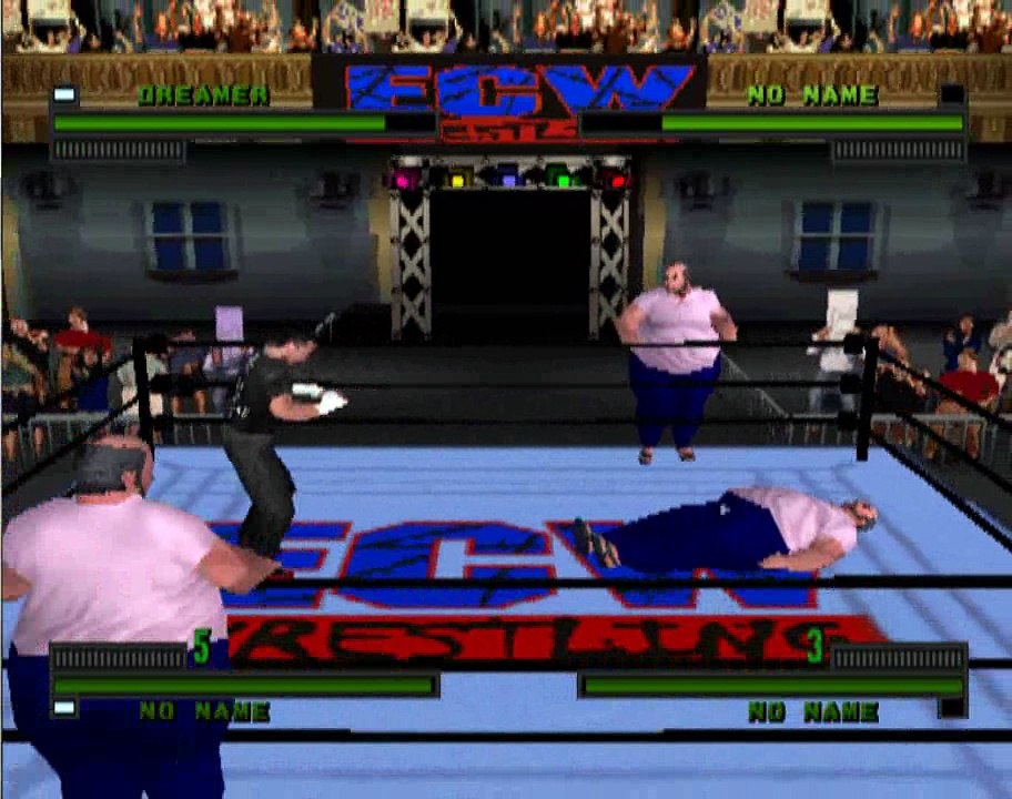 ECW Ps1 Dreamer vs Bud