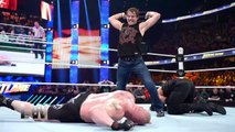 Roman Reigns vs Brock Lesnar vs Dean Ambrose . Fastlane 2016 (opinion,reaccion)