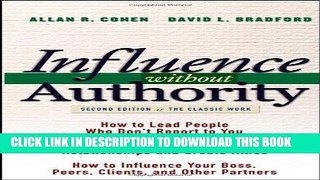[PDF] Influence Without Authority (2nd Edition) Download Free