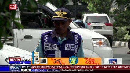 41 Unit Mesin Terminal Parkir Elektronik Mulai Dioperasikan