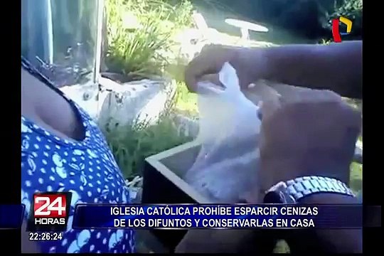 ¿Por qué se prohibe esparcir las cenizas de los difuntos o tenerlas en casa?