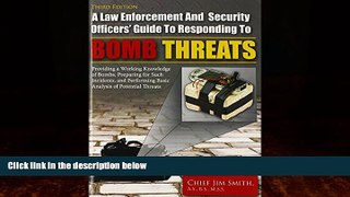 Books to Read  A Law Enforcement and Security Officers  Guide to Responding to Bomb Threats: