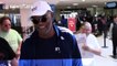 Samuel L Jackson arrives at LAX Airport in Los Angeles