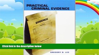 Big Deals  Practical Criminal Evidence  Best Seller Books Best Seller