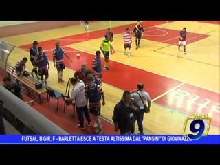 Futsal B gir F | Barletta esce a testa altissima dal Pansini di Giovinazzo