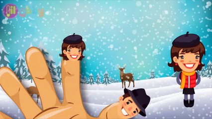 WINTER Nursery Rhymes for Children! - Snow Finger Family Song - Lil Abby - YouTube