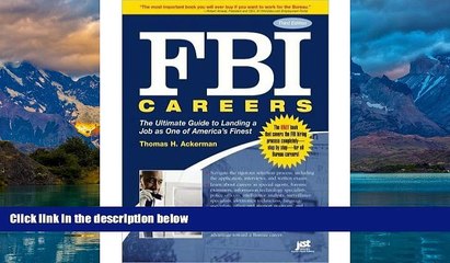 Books to Read  FBI Careers, 3rd Ed: The Ultimate Guide to Landing a Job as One of America s Finest