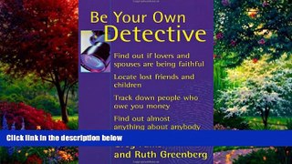 Books to Read  Be Your Own Detective  Best Seller Books Most Wanted