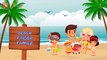 FUN AT THE BEACH Nursery Rhymes for Children! - Beach Finger Family Song - Lil Abby - YouTube