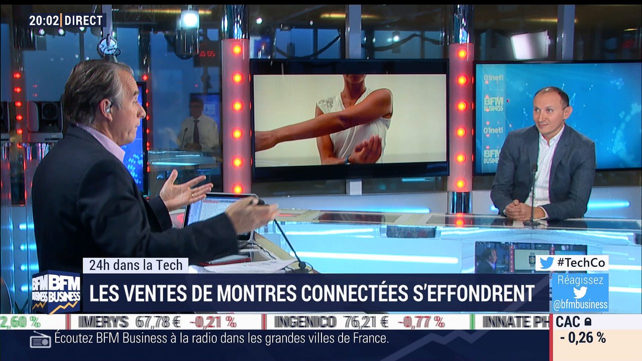 24h dans la Tech: Les ventes de montres connectées s'effondrent - 25/10