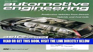 [READ] EBOOK Automotive Engineering International March 2003 Volvo XC90 Cover, Hybrids and Fuel