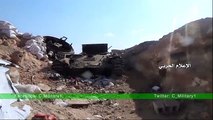 The assault on the positions of terrorists of the Syrian army South of Aleppo