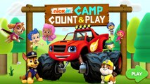 Bubble Guppies, The Monster Machines, PAW Patrol, Team Umizoomi - Camp Count & Play