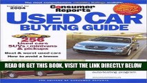 [FREE] EBOOK Used Car Buying Guide 2004 (Consumer Reports Used Car Buying Guide) ONLINE COLLECTION