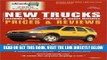 [READ] EBOOK New Trucks Prices and Reviews, Spring 2001: Includes Vans, Pickups and Sport