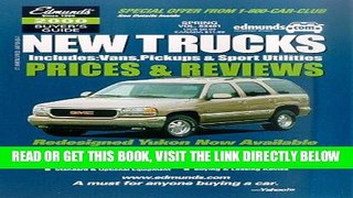 [READ] EBOOK Edmund s New Trucks Prices and Reviews 2000: Vans, Pickups   Sport Utilities ONLINE
