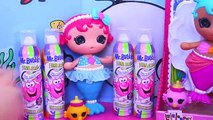 Lalaloopsy Baby Mr Bubble Foam Soap Mermaids Hair Makeover Surprise Colors Bath Foam DisneyCarToys