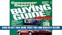 [READ] EBOOK Consumer Reports 1998 Used Car Buying Guide (Annual) BEST COLLECTION