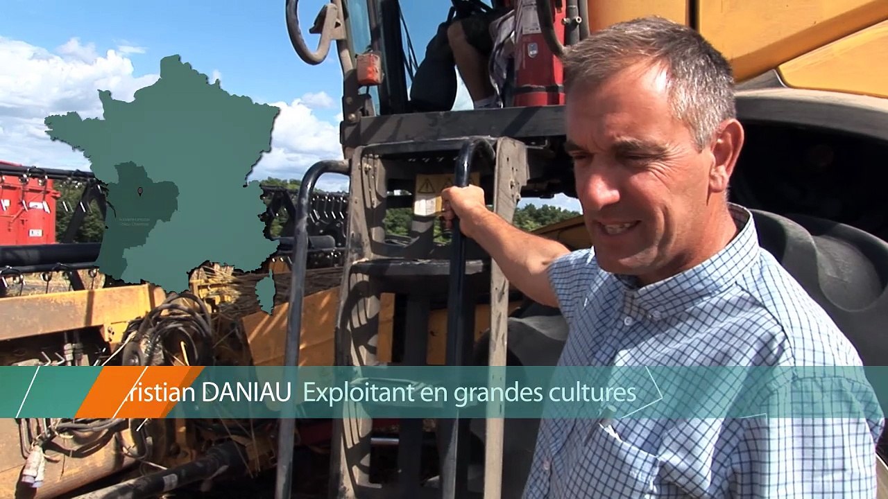 Syngenta : Test du nouveau fongicide céréales, Elatus Plus, sur l'exploitation de J.Christophe Theuil