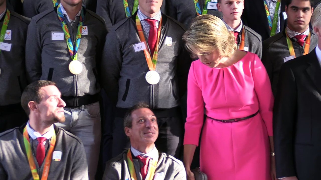 Les Souverains ont reçu les athlètes qui ont participé aux Jeux Olympiques et Paralympiques