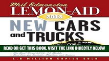 [FREE] EBOOK Lemon-Aid New Cars and Trucks 2013 (Lemon-Aid: New Cars   Trucks) ONLINE COLLECTION