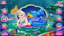 Frozen Mermaid Queen Elsa Dress Up Games - Frozen Elsa Games for Kids 2016