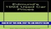 [FREE] EBOOK Edmund s 1994 Used Car Prices BEST COLLECTION