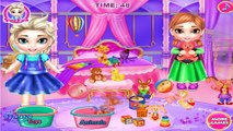 ❤ Disney Frozen ELSA and ANNA dolls Washing Toys - Frozen ELSA and ANNA and KRISTOFF Cosplay Songs