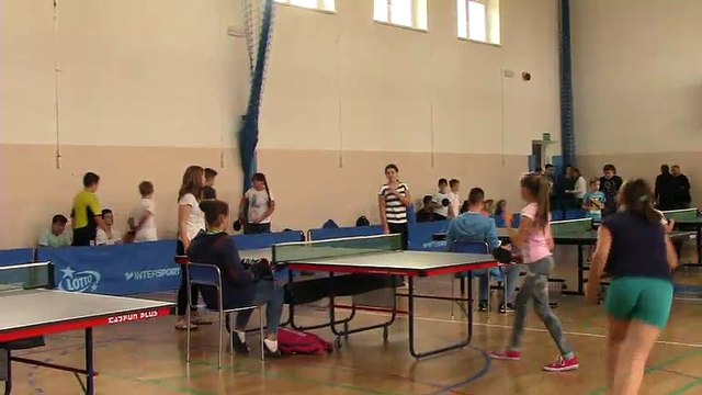 Gminne eliminacje MW Szkół Podstawowych w tenisie stołowym, cz.2