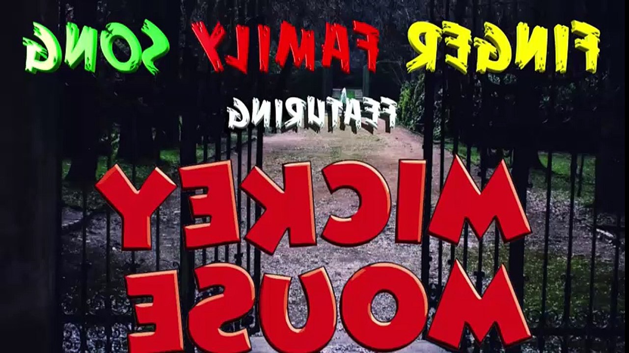 Spiderman Mickey Mouse Scary Ghost Adventure Finger Family Song!