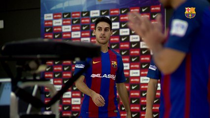 FCB Futsal: Photo shooting 2016/17