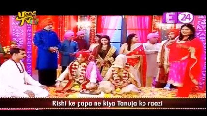 Tanuja & Rishi Get Married in Kasam Tere Pyar Ki