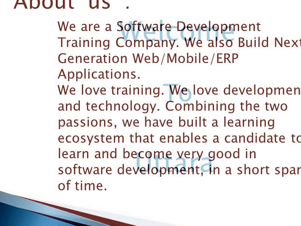 Best Android Training in Bangalore  -  Uttara