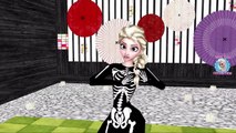 Skeleton Frozen Elsa Im Little Tea Pot | Nursery Rhymes | Skeleton Frozen Elsa Cartoons For Kids