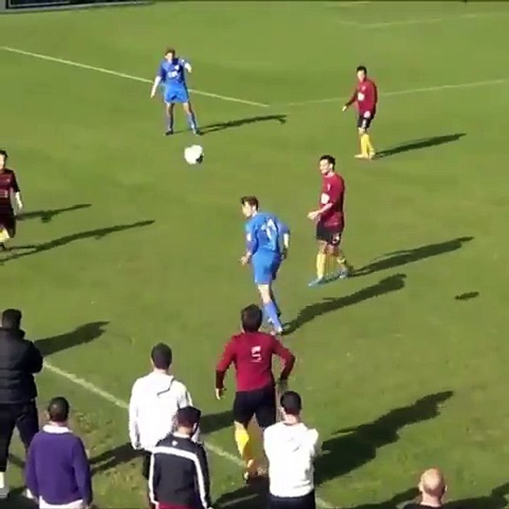 Perfect Curve Goal Scored In Local Match