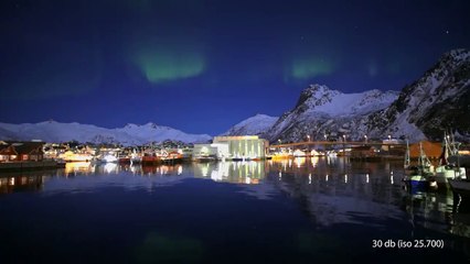 Norveçte kutup ışıkları