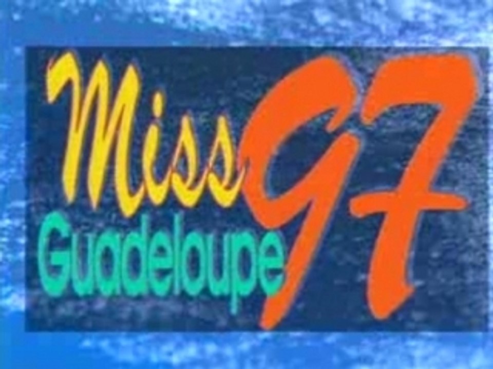 Miss guadeloupe 97