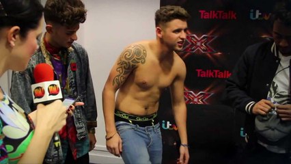 Kingsland Road strip off! | X Factor 2013