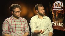 Seth Rogen and Evan Golberg talk to Jamie East about This Is The End. And Tromboning.