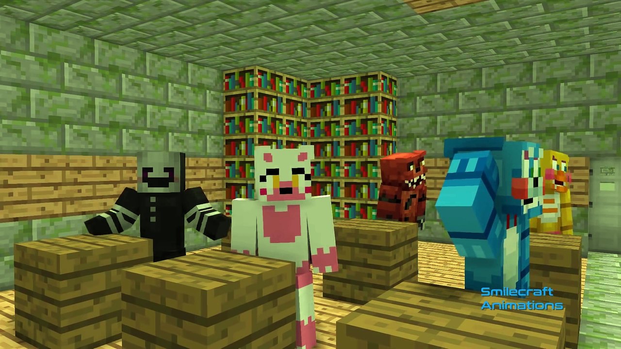 FNAF vs Mobs  CS GO Challenge - Monster School (Five Nights At Freddy s)