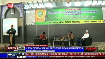 4 Rektor Terpilih Diberhentikan