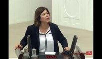HDP'li vekil Meclis'te kürsüye kelepçe bıraktı