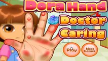 Dora The Explorer Doctor Caring - Doctor Caring Dora Hand Cartoon Game For Children 2016